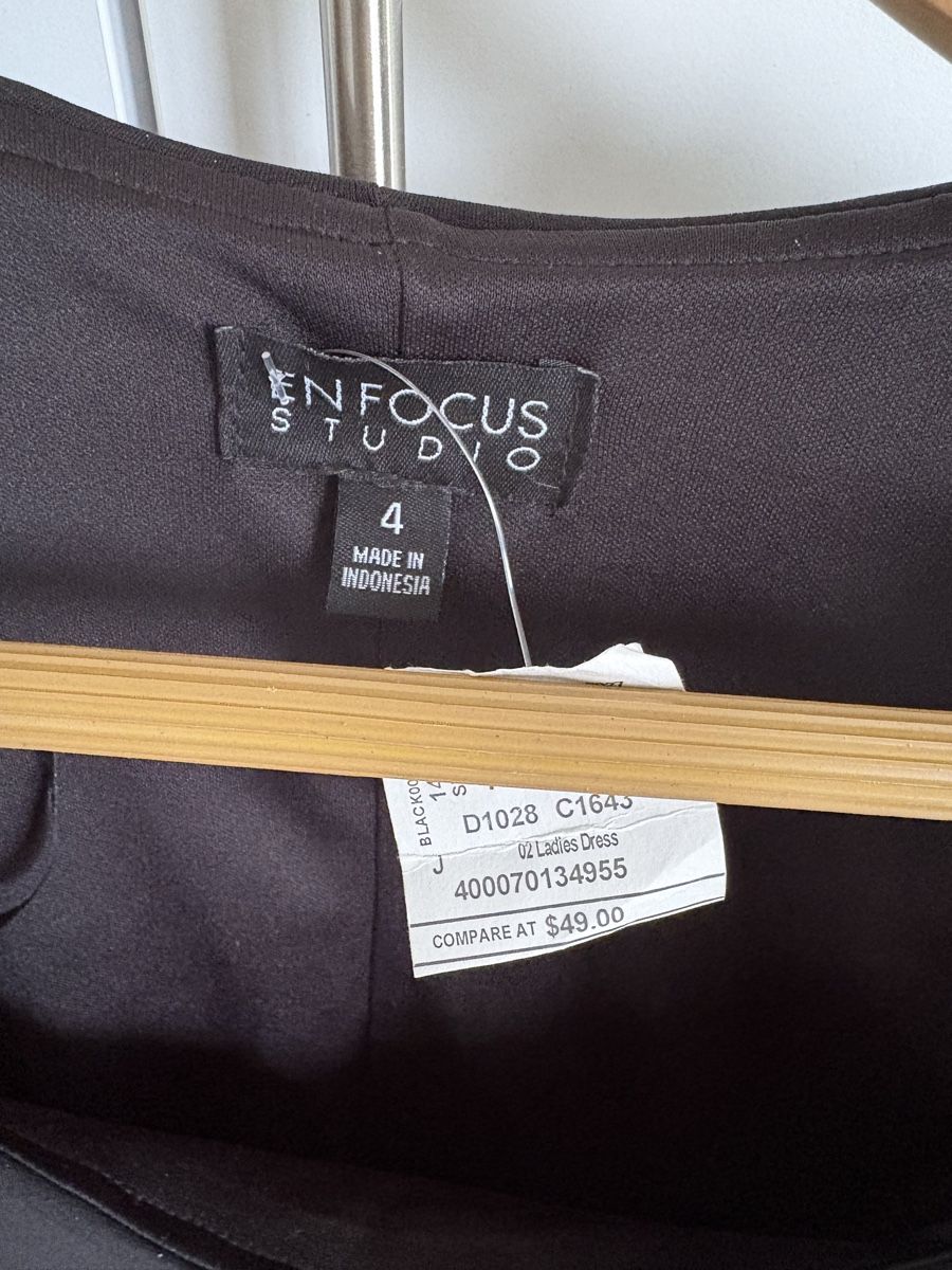 Vestiti: Black cocktail dress – Nuovo e nell'imballaggio originale da Oberdorf SO venduto da retowolf 2