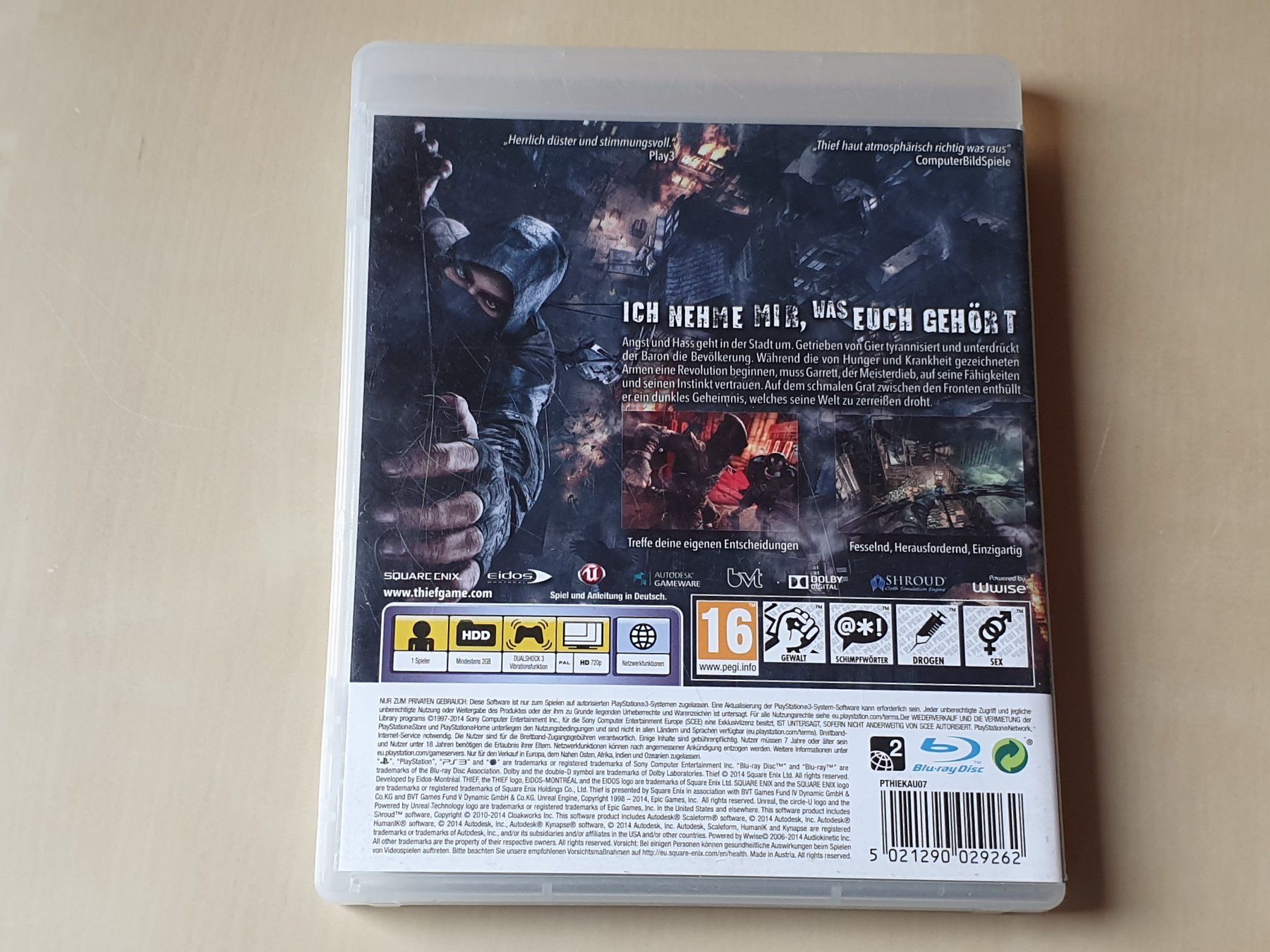 Sony Giochi: Thief – Usato da Stansstad venduto da collectorsshop 1