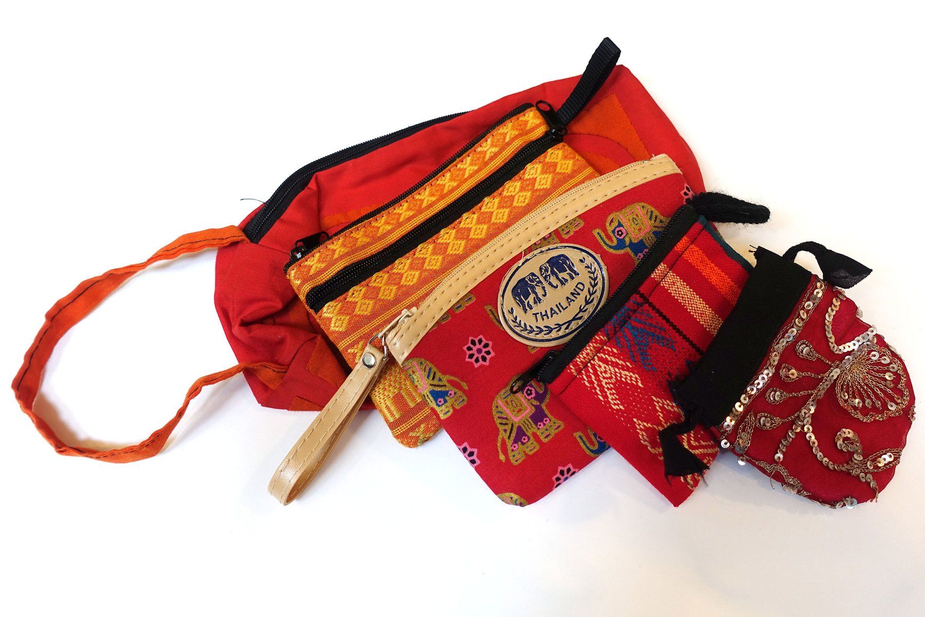 Borse: 5 Indische Beutel, Taschen, Säckchen – Nuovo (secondo la descrizione) da Buochs venduto da chicco64 4