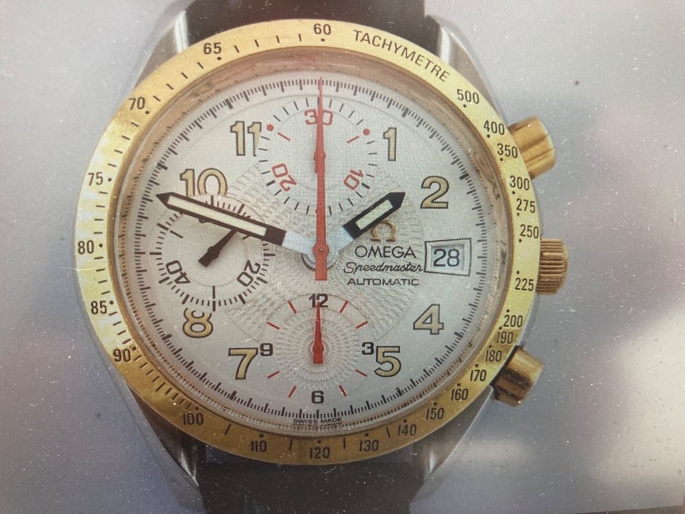 Omega Orologi: OMEGA SPEEDMASTER 18K/SS REDUCED 3313.33.00 CHRONO AUTOMATIK – Usato da Wilderswil venduto da Feldbach 1