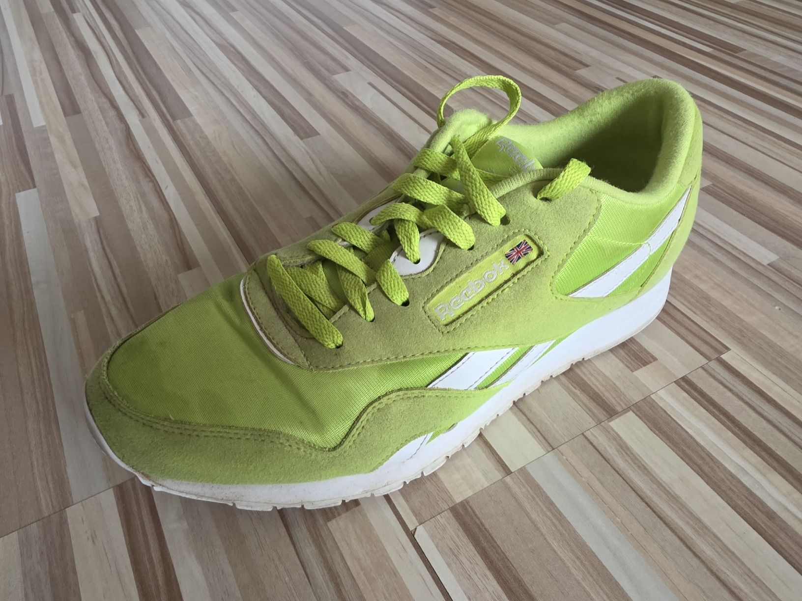 Reebok Scarpe da uomo: Reebok Classic CLASSIC NYLON COLOR - Vert – Usato da Villeret venduto da Boinay 3