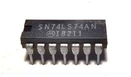 SN74LS74AN - DUAL D-TYPE Positive EDGE-TRIGGERED FF 25 Stück