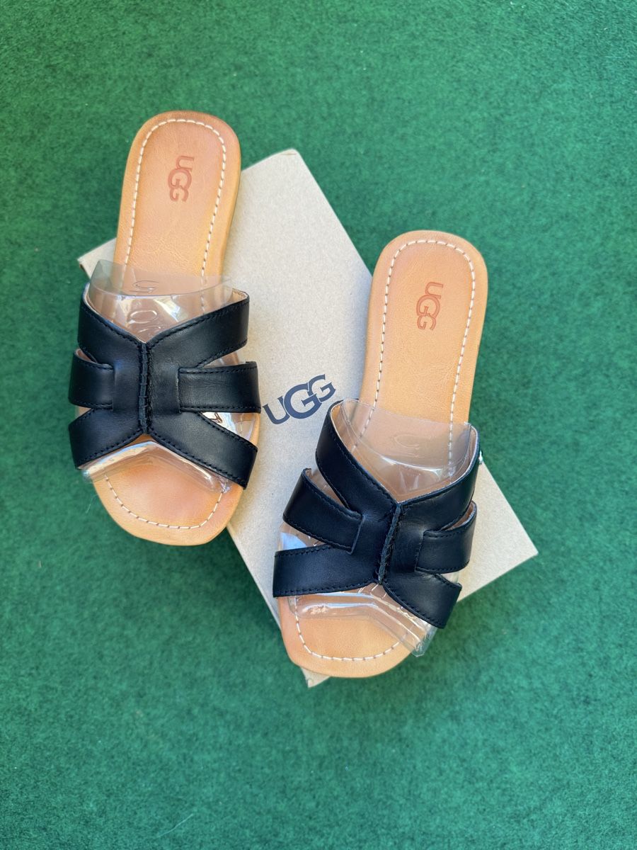 Ugg Scarpe da donna: UGG, en cuir noir, taille 36 - État comme neuf – Usato da Brügg BE venduto da Goob 3