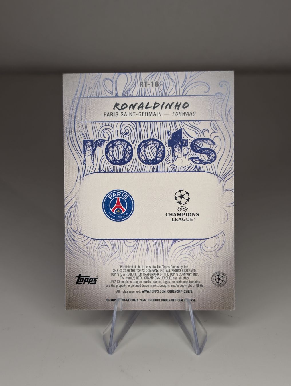 Topps Sammelbilder & Trading cards: Ronaldinho PSG Topps Flagship – Neu (gemäss Beschreibung) aus Hunzenschwil von BRPCards 1