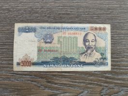 Vietnam 5'000 Dong 1987 !!!!!!!