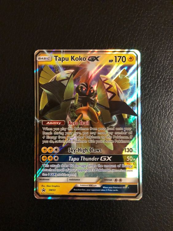 Tapu Koko GX Promo SM33 Ab 1 Kaufen auf Ricardo