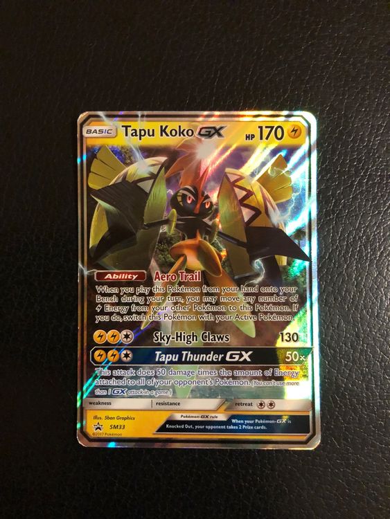 Tapu Koko GX Promo SM33 Ab 1 | Kaufen Auf Ricardo