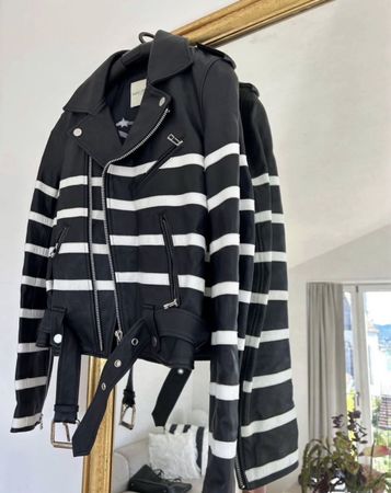 EACH X OTHER PARIS Lederjacke