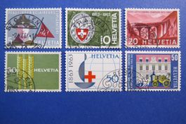 Serie Werbemarken 1963 Nr.395-400 gestempelt (teils ET)