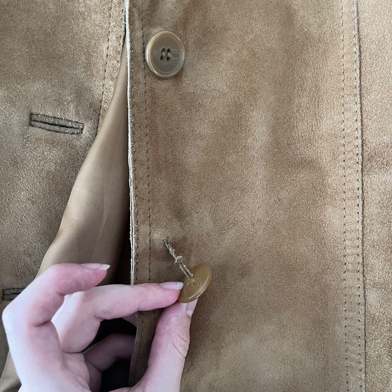 Vestes: Leonardo Wildleder Blazer – D'occasion à Zug par saskia-chiara 5