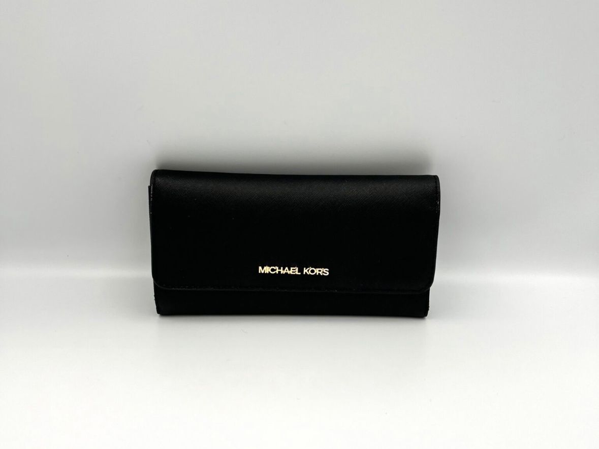 Michael Kors Portamonete: Michael Kors Portemonnaie schwarz – Nuovo e nell'imballaggio originale da Wiedlisbach venduto da Sistershop