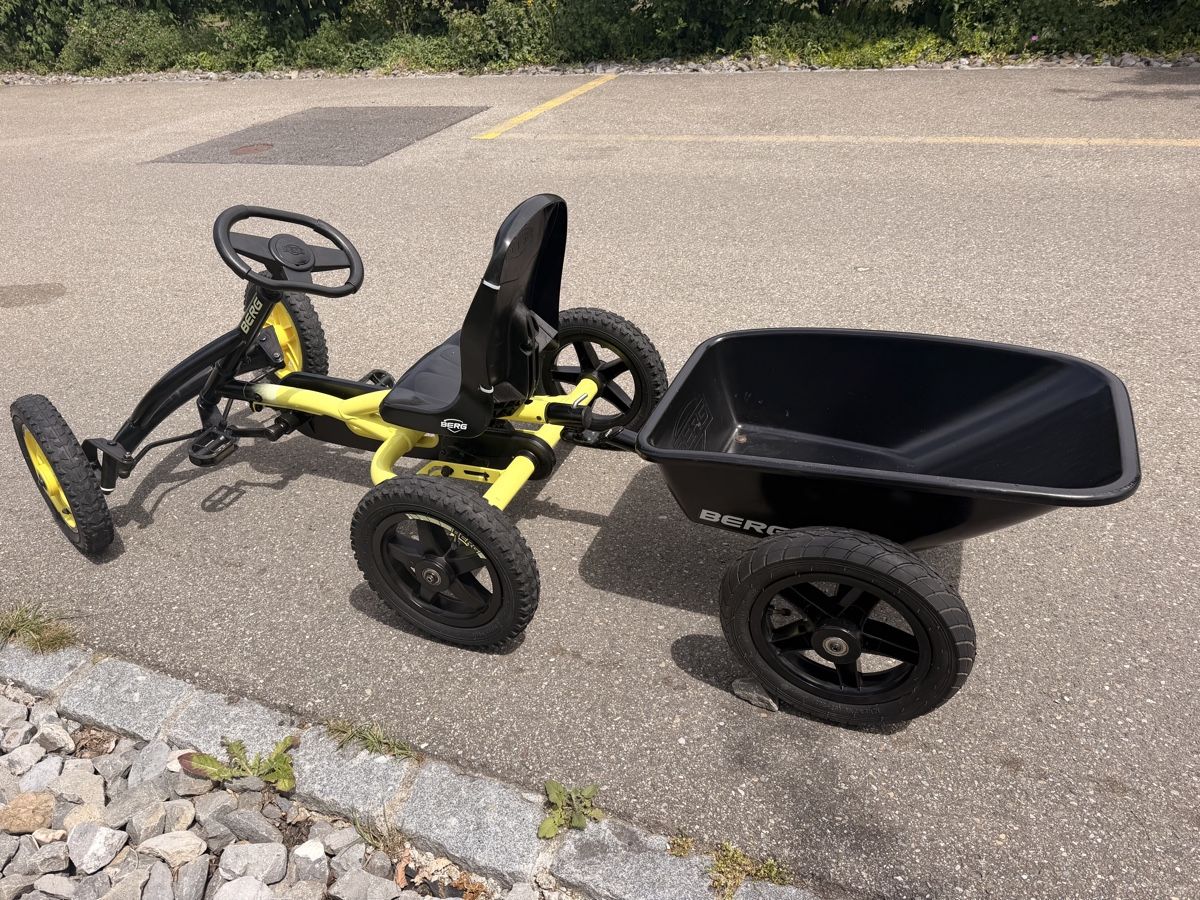 Veicoli per bambini: Gokart mit Anhänger von BERG – Usato da Wetzikon ZH venduto da ekdk 1