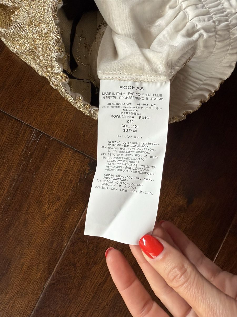 Pantaloni: Rochas new trousers 1200€ – Nuovo (secondo la descrizione) da Barna venduto da orbuyorcry 5
