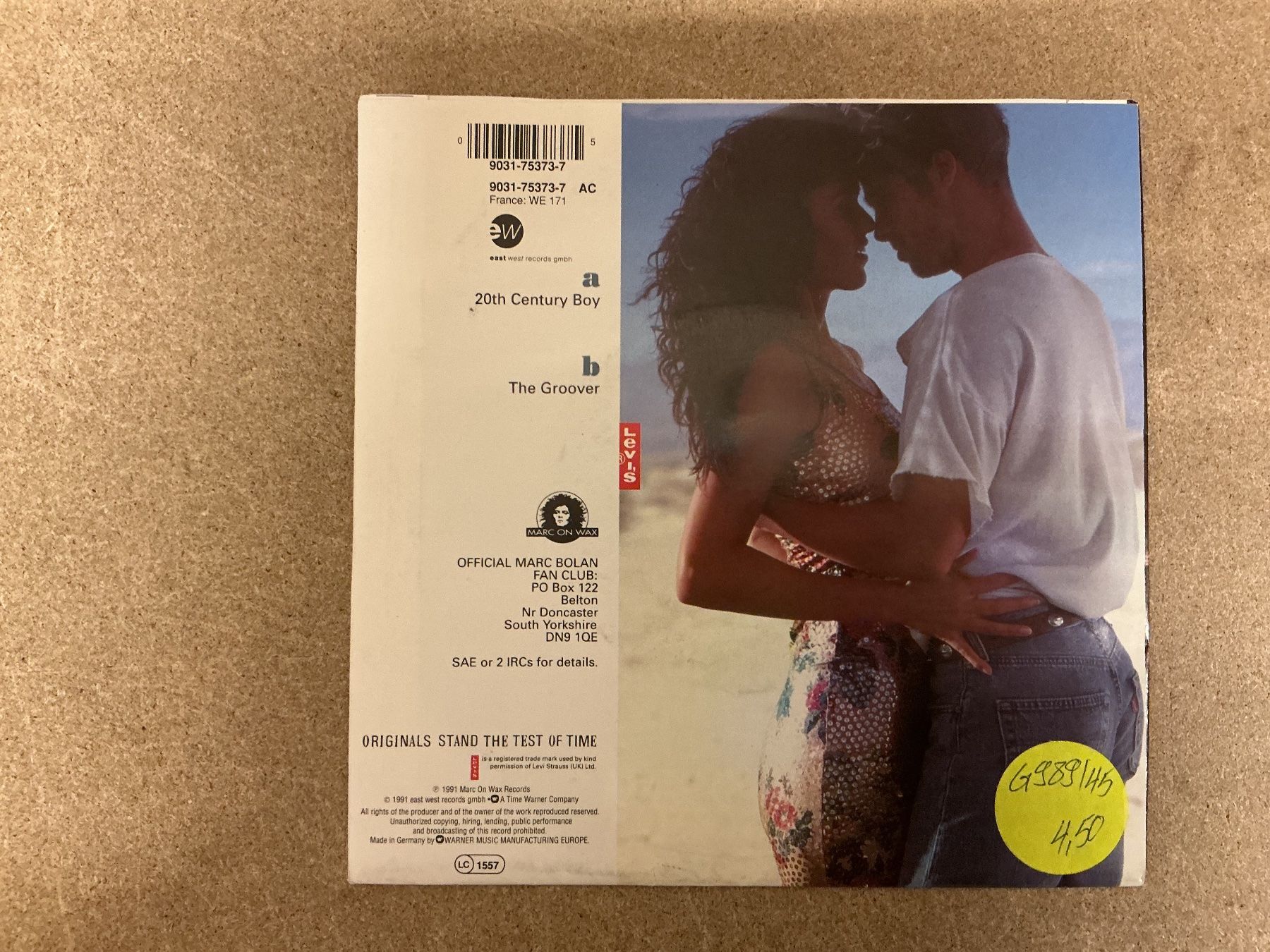 Dischi in vinile: Marc Bolan and T-Rex Single - 20th Century Boy – Usato da Winterthur venduto da Tumko-Vinyl 1