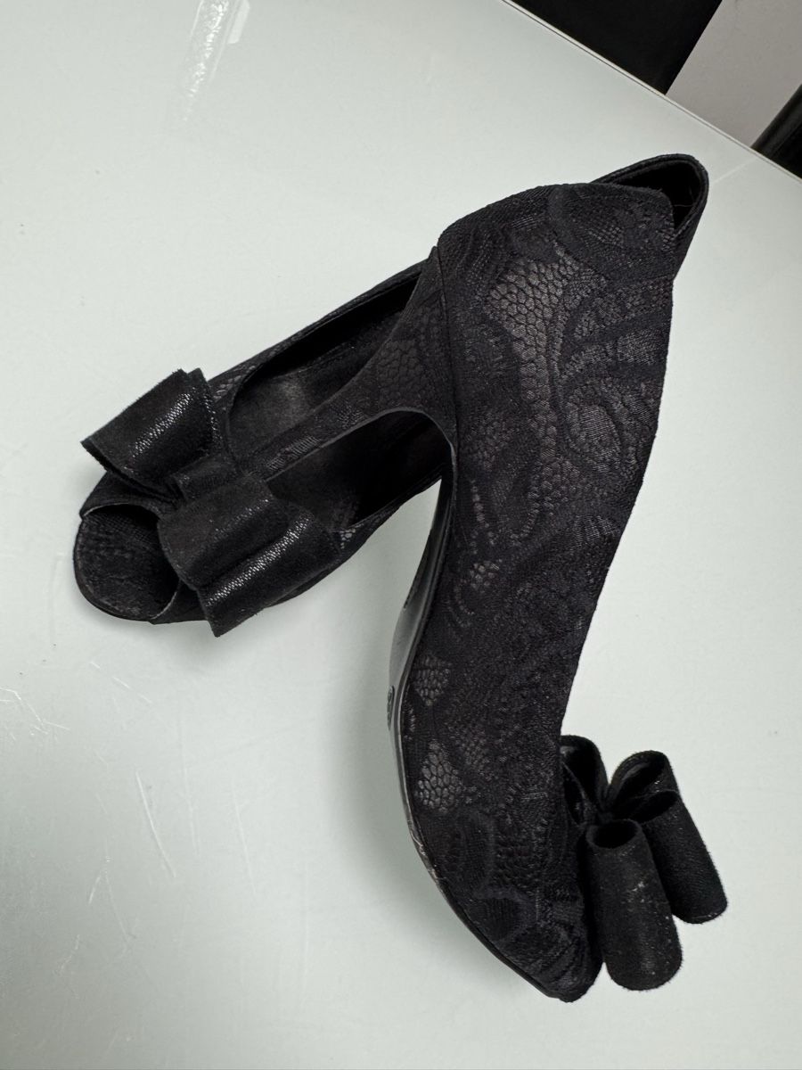 Scarpe da donna: Schwarze Abendschuhe – Usato da chur venduto da merygori 3