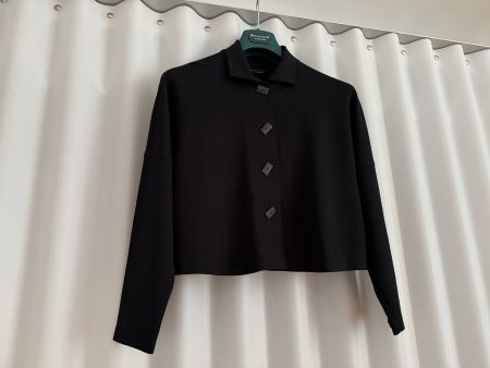 Eva Kyburz, kurzeJacke - schwarz, Grösse 34, guter Zustand