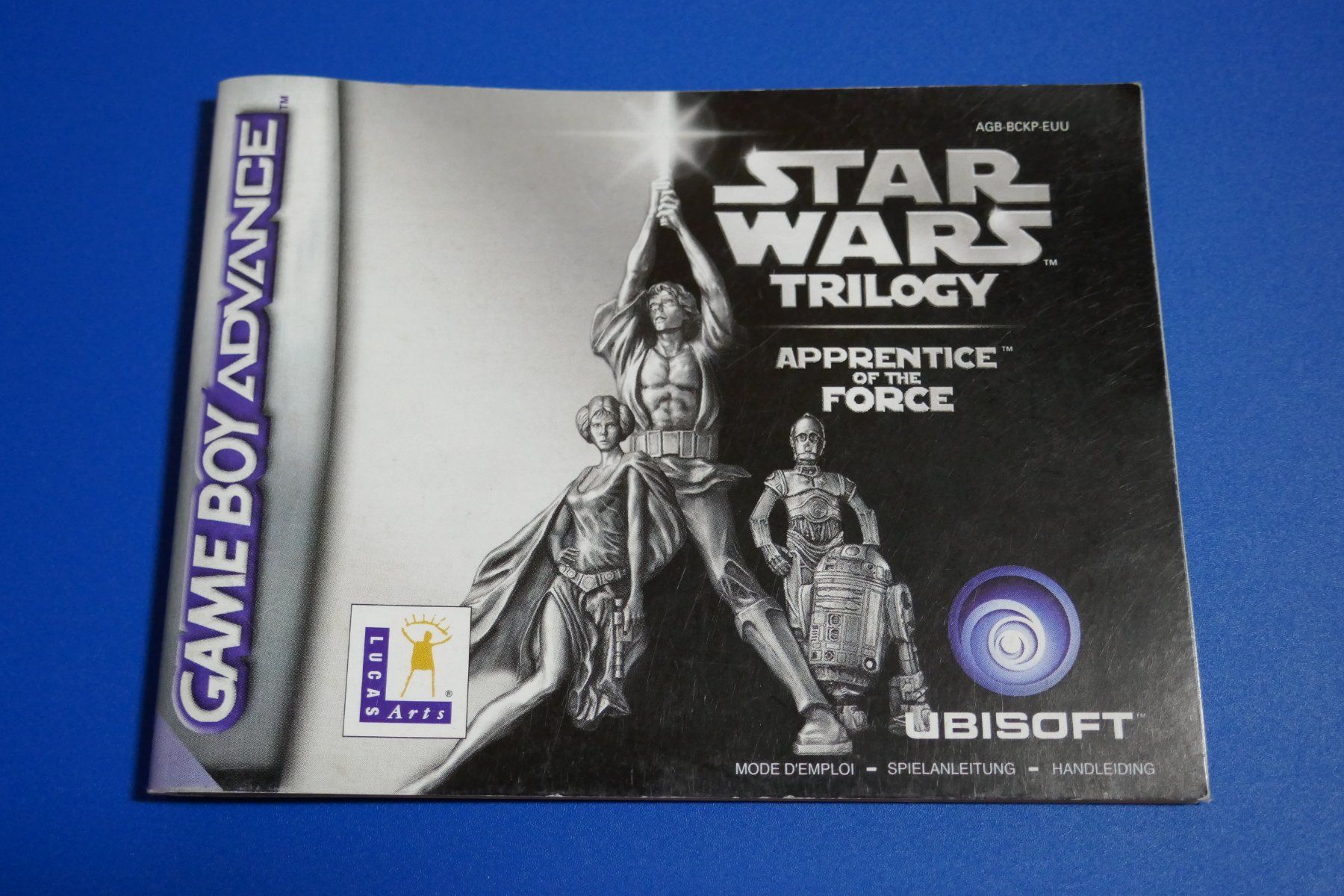 Nintendo Giochi: Notice Star Wars Trilogy : Apprentice of the Force - GBA – Usato da Vuarrens venduto da Espace-Retro