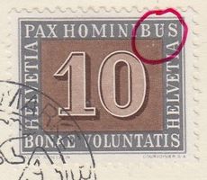 2.12.45 Karte Tag der Briefmarke mit Rf. Morse-N 263.4.09.a