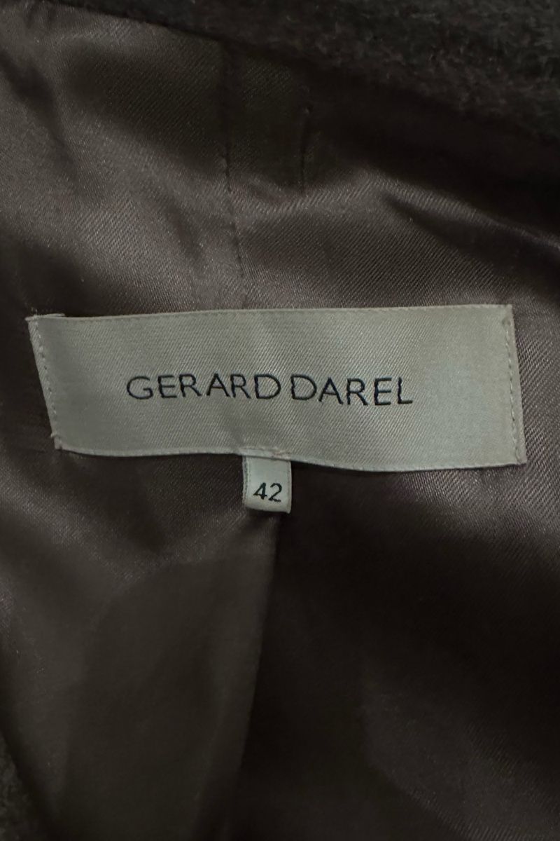 Sac à main en cuir taupe - 24H | GERARD DAREL