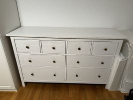 IKEA Hemnes Kommode weiss 8 Schubladen