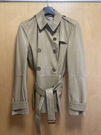 Burberry Brit Leder Jacke Gr.44  Versand nur in Schweiz