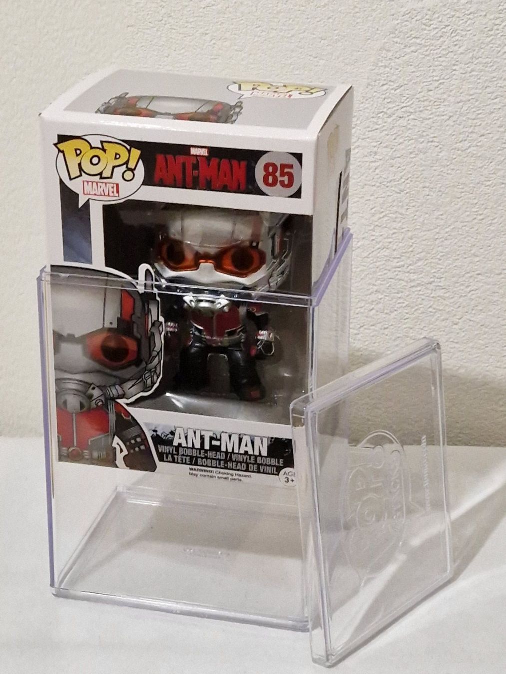 Funko Figuren: Funko Pop Marvel Ant-Man #85 + Acryl-Schutzhülle – Neu (gemäss Beschreibung) aus Igis von Vulleta.38 3