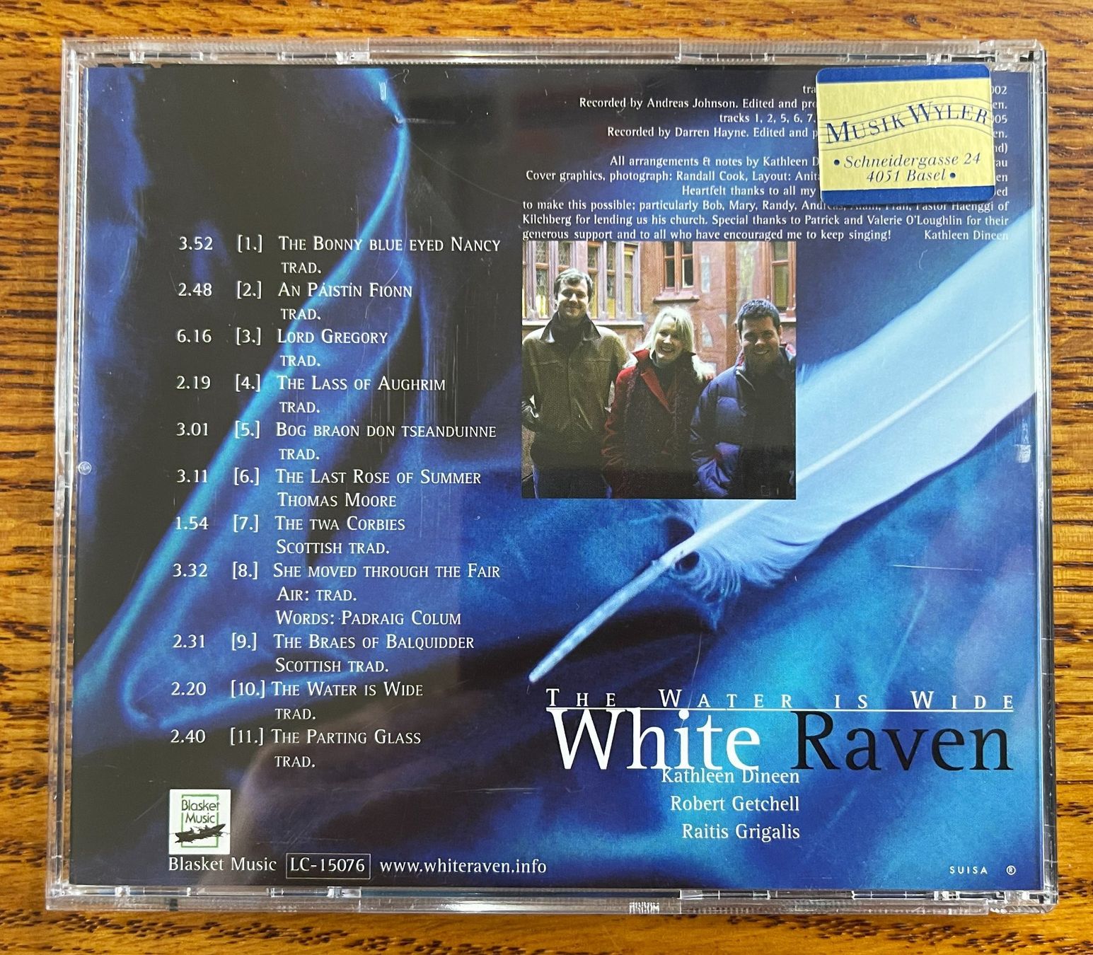 CD: The Watter is Wide - White Raven CD – Usato da Oftringen venduto da Vucki 1
