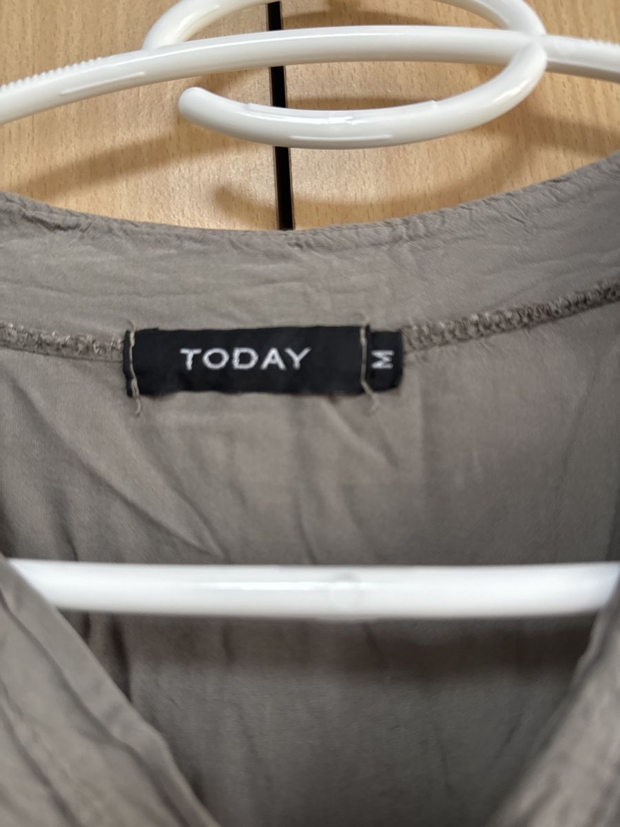 Camicette: TODAY Damenbluse Khaki Gr. M Herbst Winter – Nuovo (secondo la descrizione) da Thun venduto da Vans_98 1