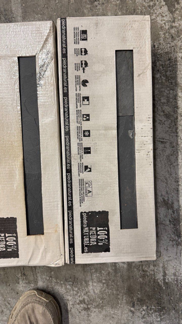Piatti di portata: Schwarze Schieferplatten- Wandverkleidung – Nuovo (secondo la descrizione) da Uetendorf venduto da hun_g9ls 2