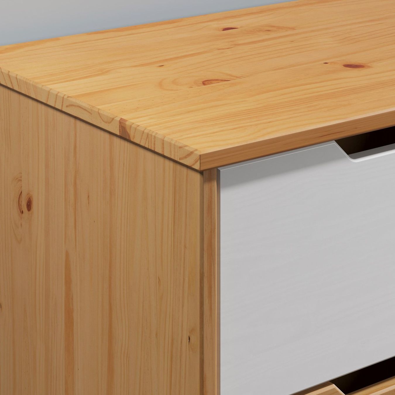 Cassettiere: Kommode Natur 80x40x79cm – Nuovo e nell'imballaggio originale da Winterthur venduto da aredo 3
