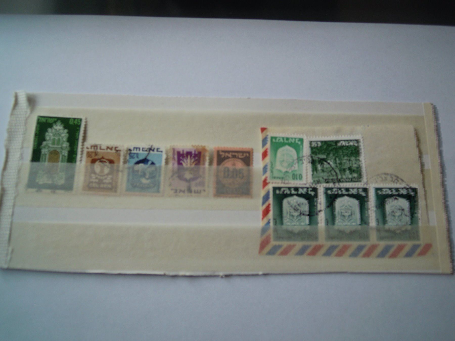 Alle Briefmarken: Naher Osten, Israel, div. Marken – Gebraucht aus Muri b. Bern von Ricardoverkauf
