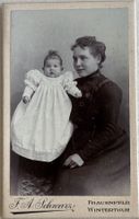 CDV F.A. Schwarz, Frauenfeld - Mutter und Kind