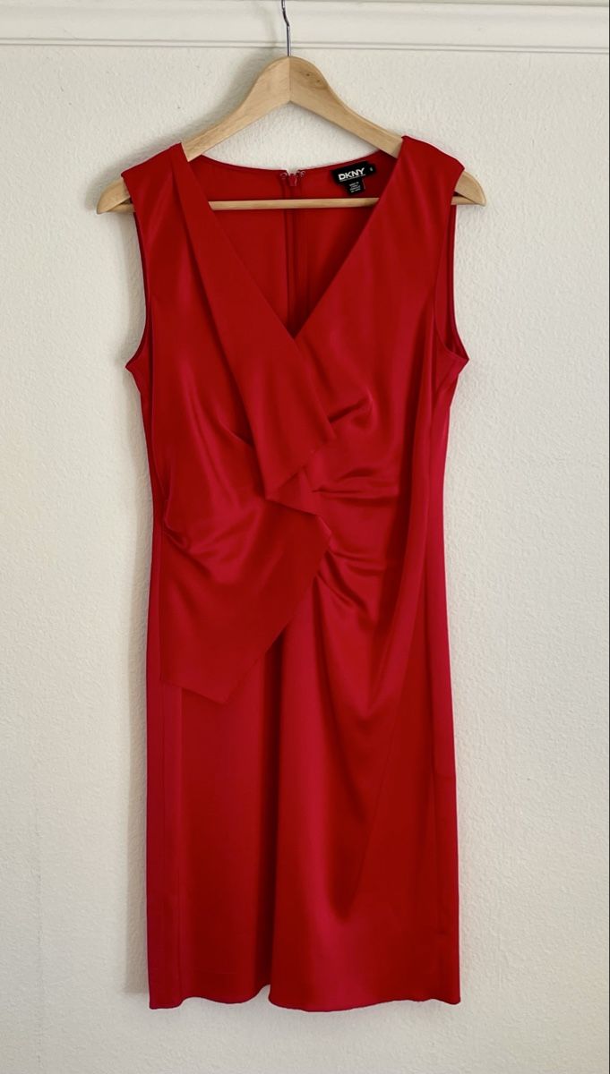 DKNY Vestiti: DKNY Red Dress, Size 6. – Usato da Oberwil b. Zug venduto da fis_2wtq 4
