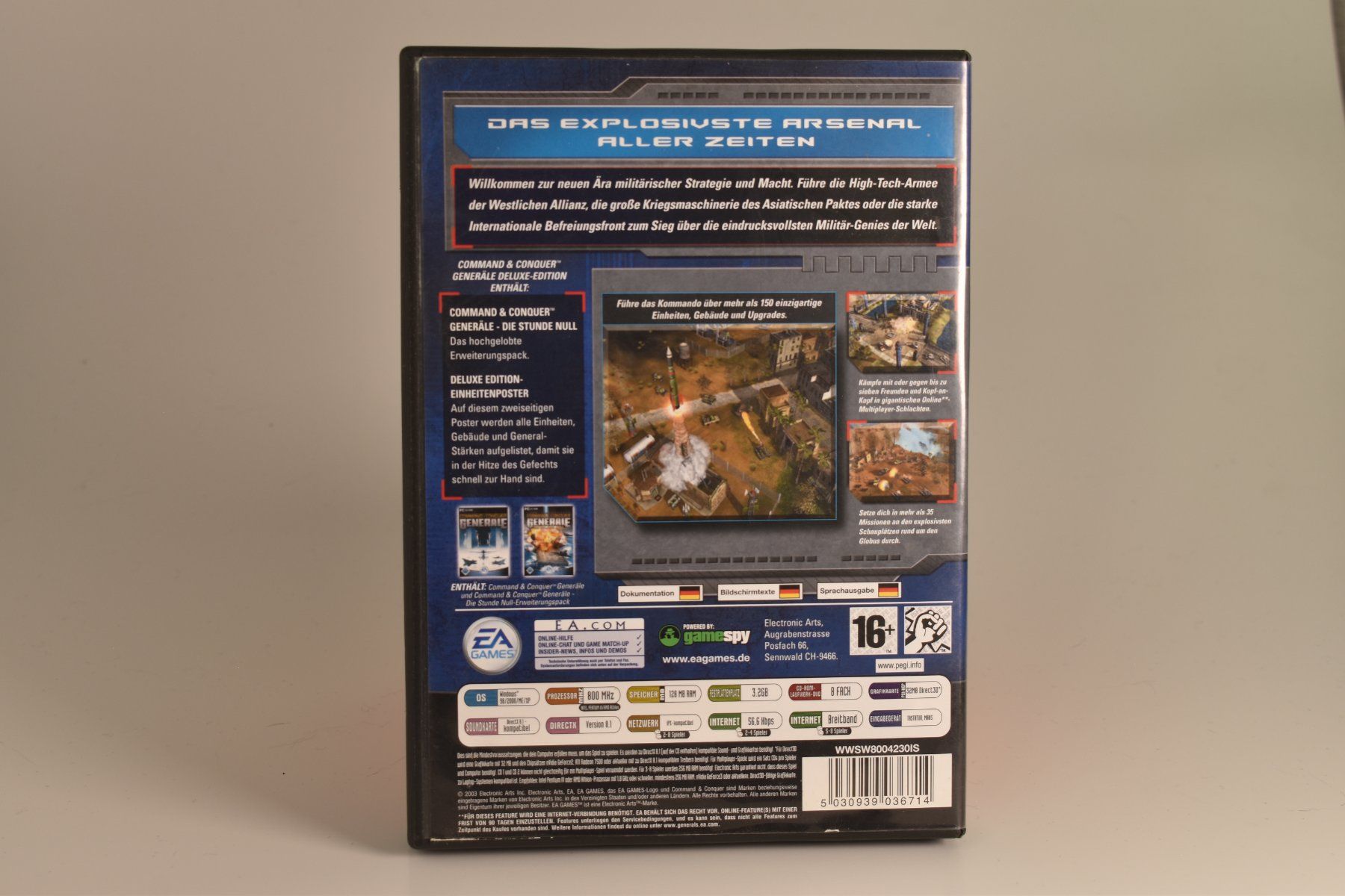 Spiele: Command & Conquer Generäle Deluxe Edition PC Spiel – Gebraucht aus Azmoos von greenstone13 1
