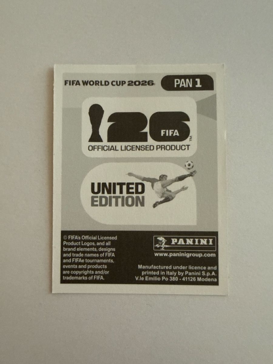 Panini Cartes à collectionner: PAN1 Panini FIFA World Cup 2026 – Neuf (Voir description) à Muotathal par sin_pdj6 1