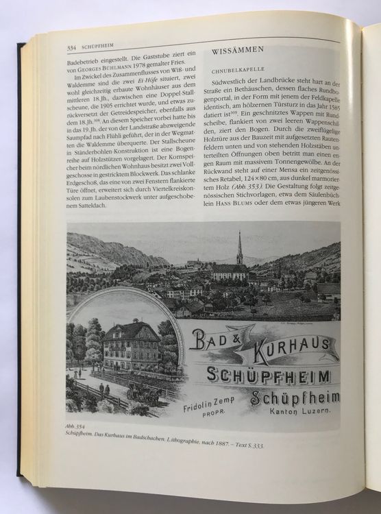 Die Kunstdenkmäler des Kantons Luzern, Band I + II 5