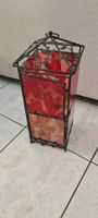 Laterne aus Metall/Glas