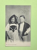Trachtenkinder - Aeschi 1909