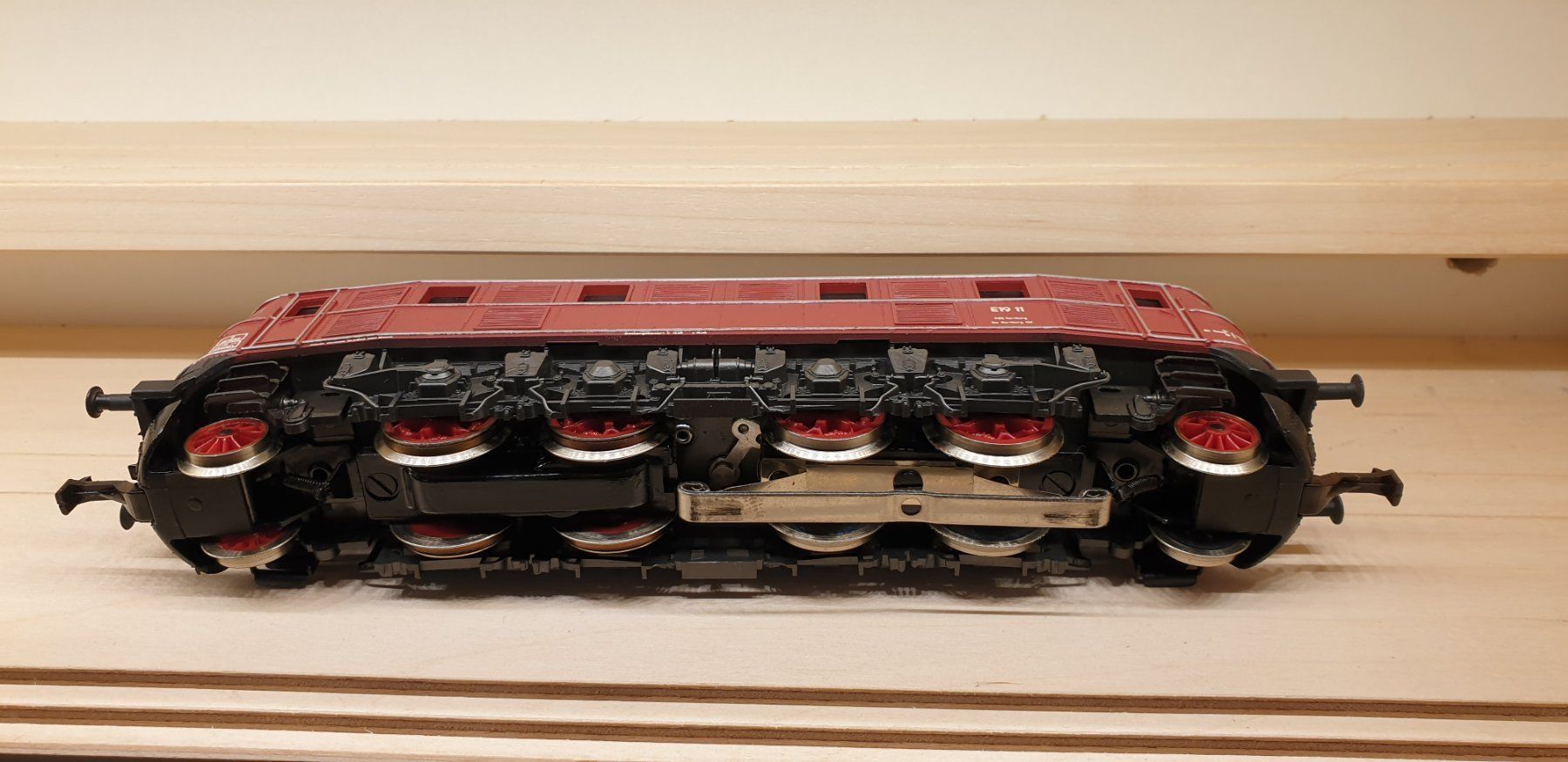 Rivarossi Modellini di ferrovie: Rivarossi DR E19-11 Wechselstrom 1098 H0/AC – Usato da Geroldswil venduto da TopTrain54 6
