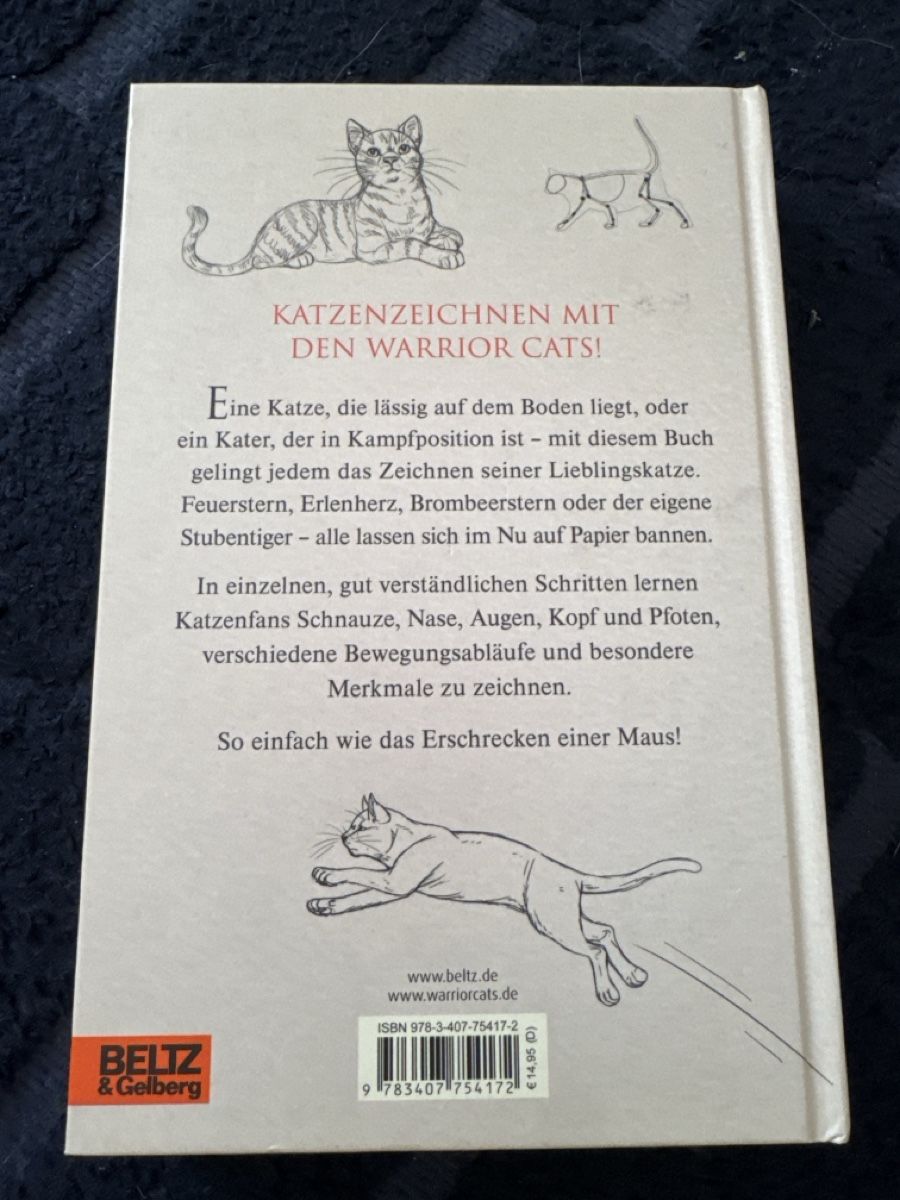 Bücher: Warrior Cats Katzenzeichnen – Gebraucht aus Zürich von szityu 1