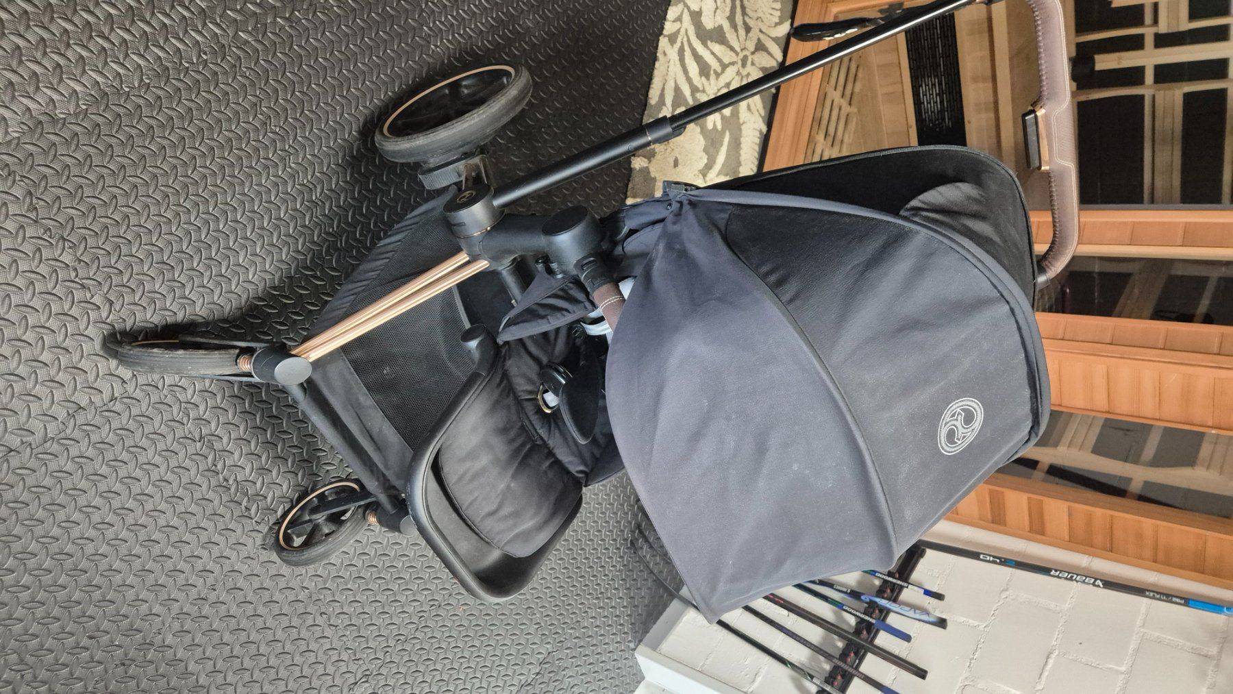 Cybex Carrozzine: Kombikinderwagen e-PRIAM Comfort Bundle rosegold / schwarz – Usato da hünenberg venduto da jessica8709 6