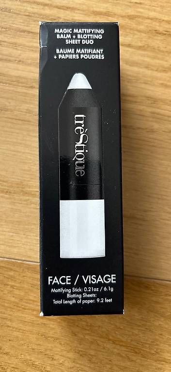 Make-up: trèStiQue Magic Mattifying Balm + Blotting Sheet Duo – Usato da Reinach BL venduto da Tom4142CH