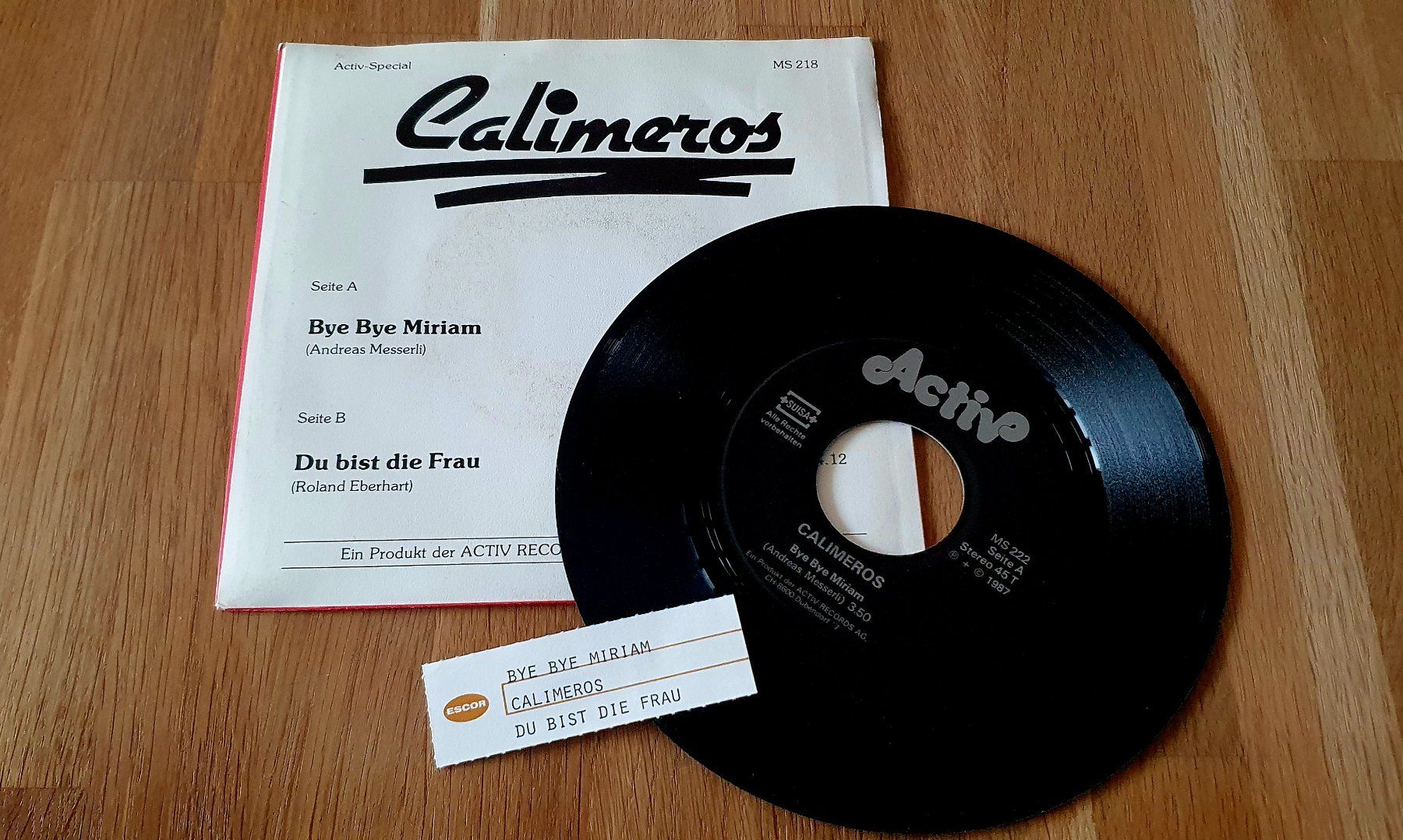 Dischi in vinile: CALIMEROS, Bye Bye Miriam, Si, Neuwertig! – Nuovo (secondo la descrizione) da Kreuzlingen venduto da Cdschlumpf 1