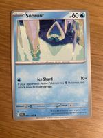Pokemon Snorunt 037/182 PAR