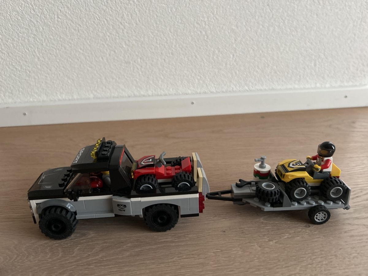 Lego Kit di costruzioni: Lego 60148 Quad-Rennteam – Usato da Wabern venduto da libera82 4