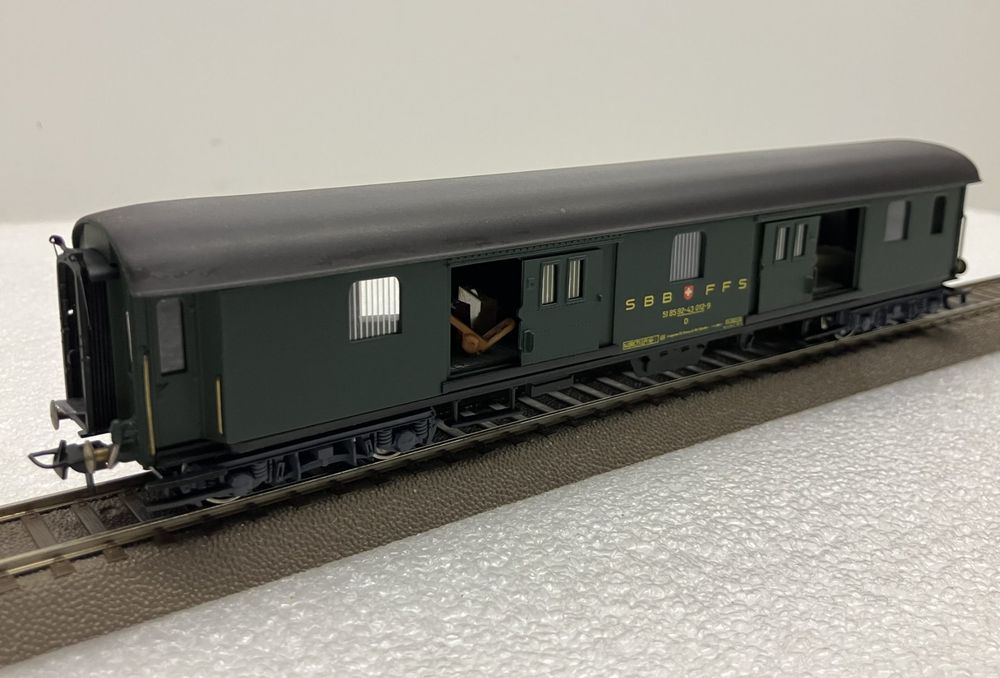 Metropolitan Modelleisenbahnen: METROP 7080= Gepäckwagen SBB D 012-9 - NEU - TOP für Sammler – Neu und originalverpackt aus Thun von retoolinoo 1