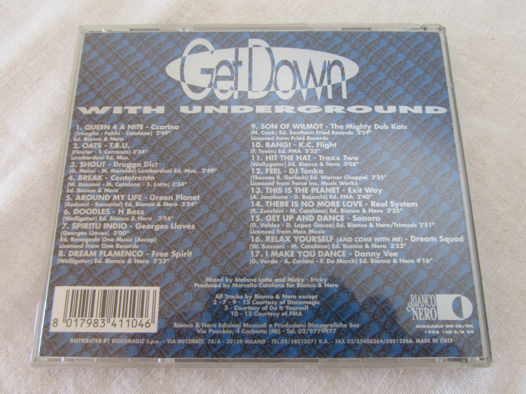 CDs: Get Down With Underground - House Compilation 1995 – Gebraucht aus Seengen von mikelele 1
