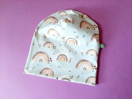 Beanie Babymütze KU40-46cm Regenbögen neu