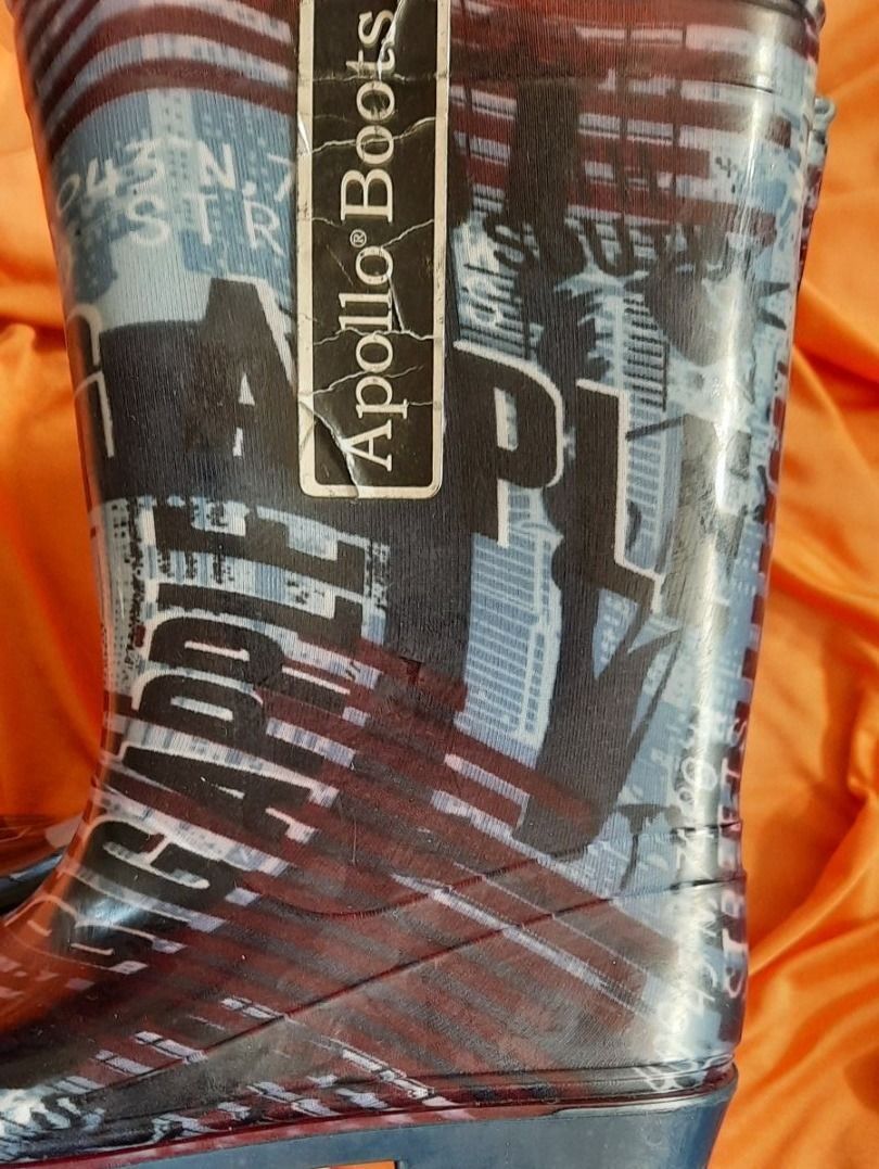 Scarpe per ragazzi: Apollo Gummistiefel BIG Apple Gr. 35 – Nuovo (secondo la descrizione) da Seuzach venduto da VT-Collections1 8