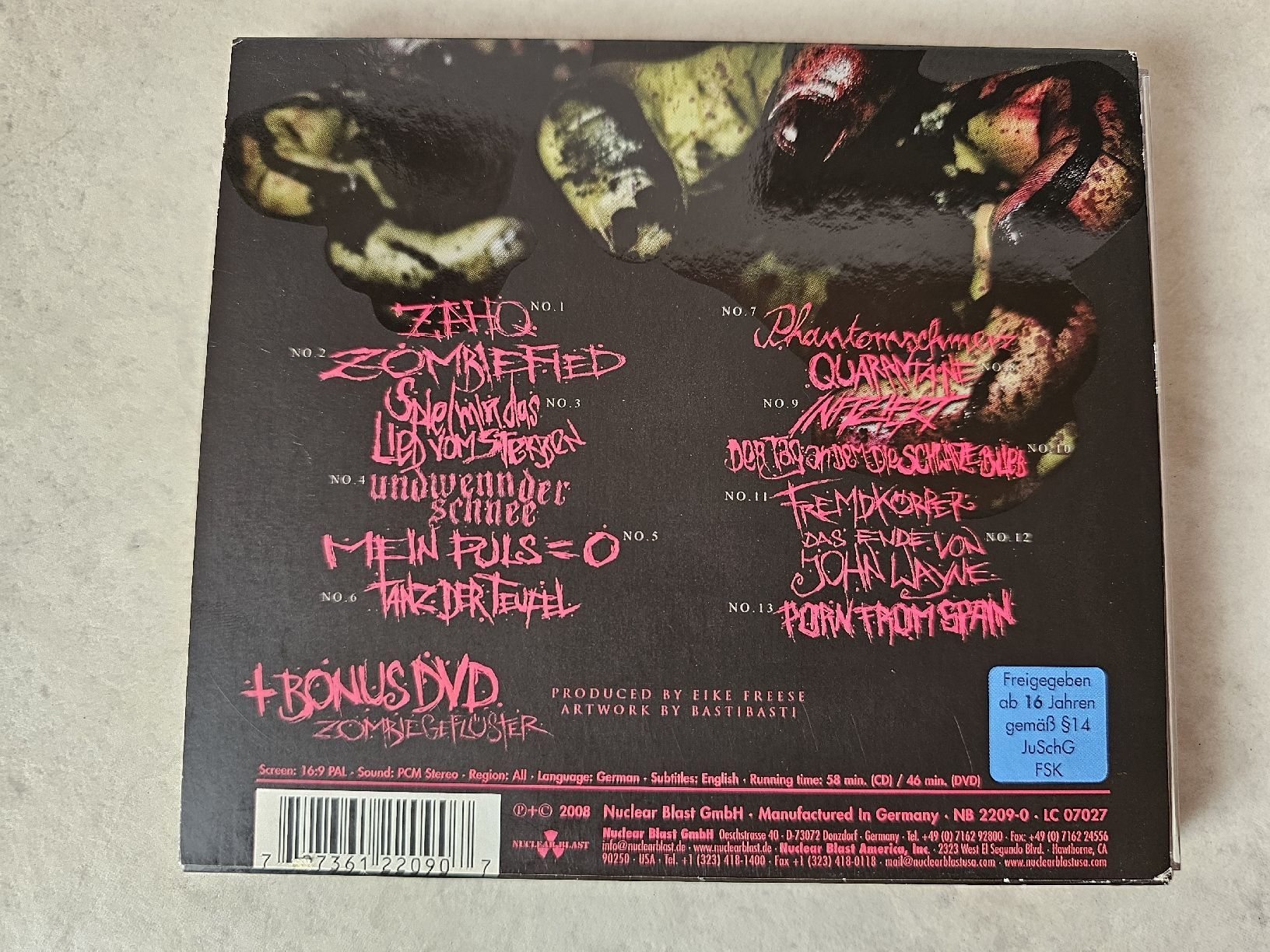 CD: Callejon  -  Zombieactionhauptquartier   /  CD + DVD – Usato da Schneisingen venduto da backstore24 1